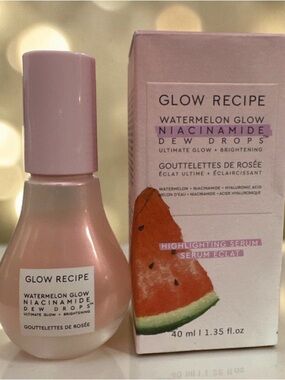 Glow Recipe Watermelon Glow Niacinamide Dew Drops Highlighting Serum - Pink